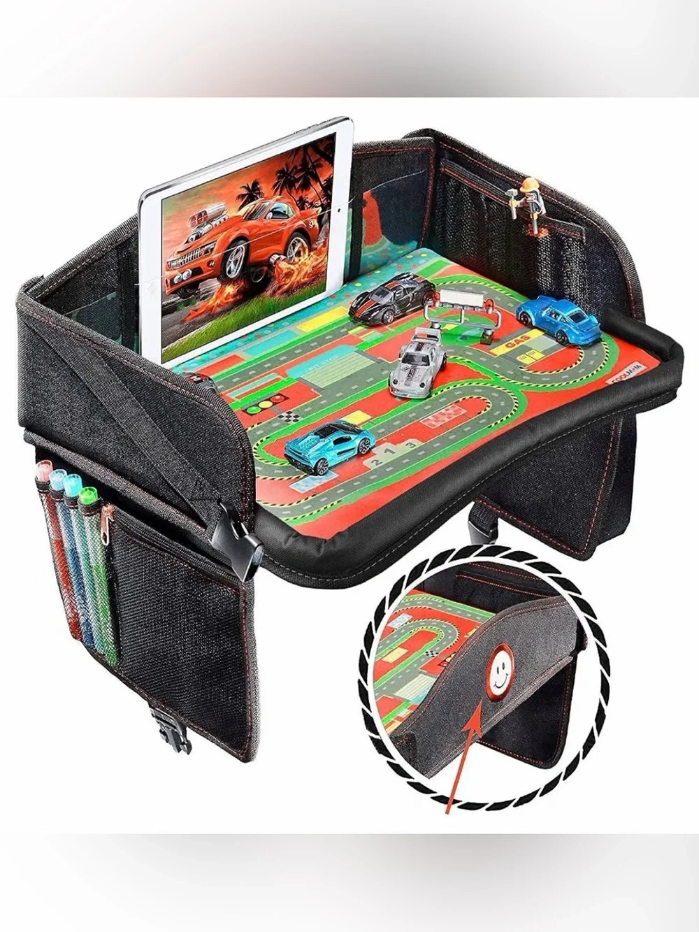 Kids Travel Tray Activity Organizer Plane, Car & Home